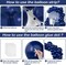 Navy Blue Balloons Latex Party Balloons Different Sizes 100Pcs 18 12 10 5In Blue Balloon Garland Arch Kit With Ribbon Balloon Strip For Birthday Wedding Anniversary Themed Party Decorations